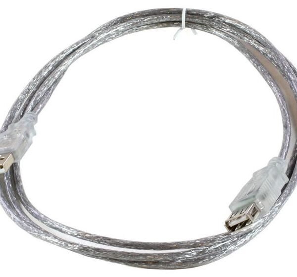 USB2.0  Extension A-A 1.8m M-F Transparent 200pcs/box