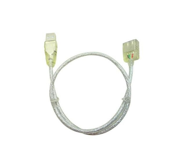 USB2.0 Extension A-A 0,5m M-F Transperant, Hi-Speed cable Max. Transmission rate : 0.48 Gbit/s