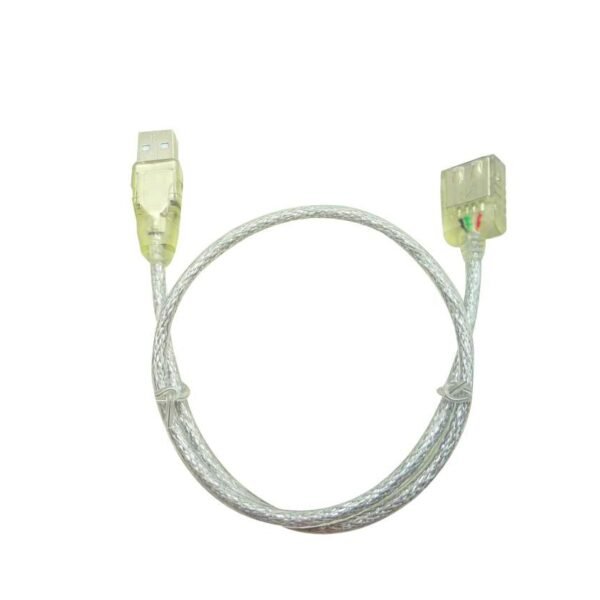 USB2.0 Extension A-A 0,5m M-F Transperant, Hi-Speed cable Max. Transmission rate : 0.48 Gbit/s