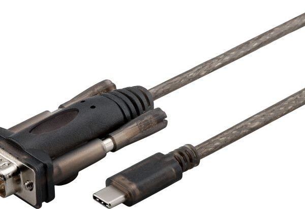 USB - C - Serial DB9 1.5m M-M USB 3.1 Type C - Serial DB9 M to connect PDA, modem or serial applications