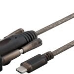 USB - C - Serial DB9 1.5m M-M USB 3.1 Type C - Serial DB9 M to connect PDA, modem or serial applications