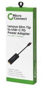 USB-C to Square Lenovo Plug Power Adapter, Black Input : 16-21V 3A, Output: 5V/9V/12V/15V 3A, 20V 2.25A - Image 2