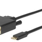USB-C to DVI-D Cable 1.8m USB-C to DVI-D (DL) 24+1 pin  1920*1080@60Hz