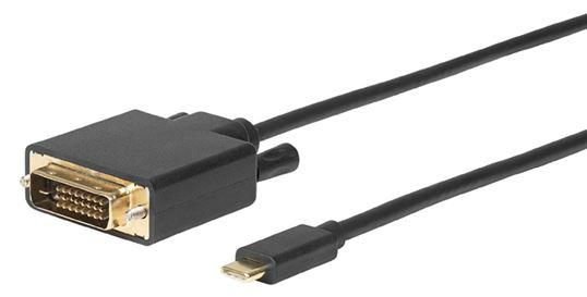 Img_25426972-1 USB-C to DVI-D Cable 1.8m USB-C to DVI-D (DL) 24+1 pin 1920*1080@60Hz - Image 1