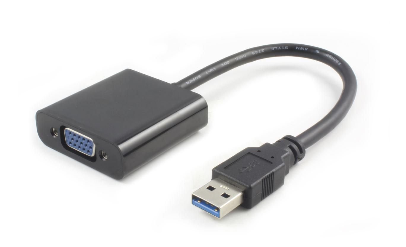 Img_25427035.jpg USB 3.0-VGA M/F Black Black Max. 1920x1080p support Win 7/8/8.1/10 - Image 1
