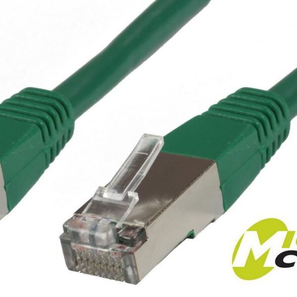 F/UTP CAT6 15m Green PVC Outer Shield : Foil screening 4x2xAWG 27 CCA