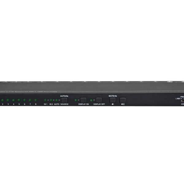 HDMI splitter switcher 2x8, 4K .