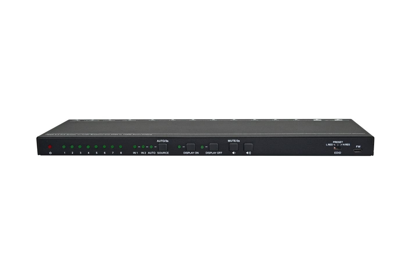 Img_25443720.jpg HDMI splitter switcher 2x8, 4K . - Image 1
