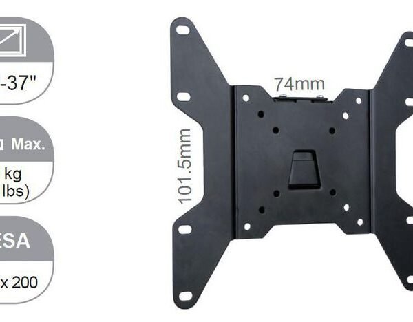Wall mount small slim from  VESA 50x50 to 200x200 .