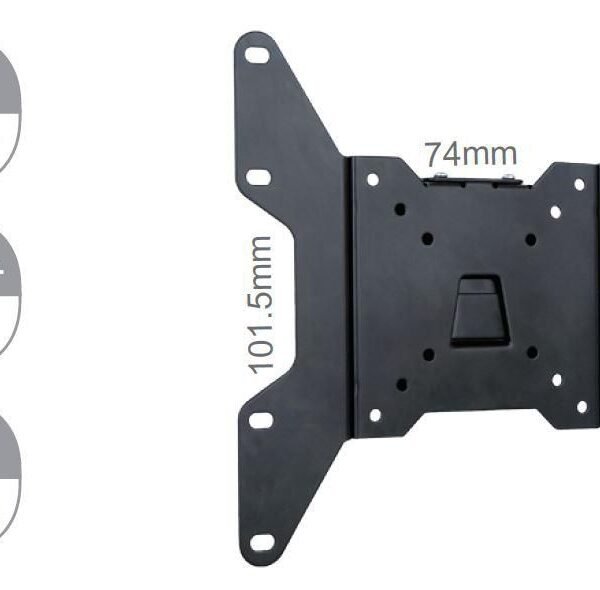 Wall mount small slim from  VESA 50x50 to 200x200 .