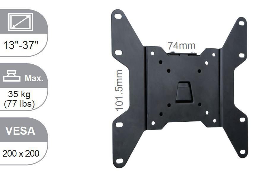 Img_25444461.jpg Wall mount small slim from VESA 50x50 to 200x200 . - Image 1