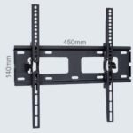 Wall mount medium tilt up to  VESA 400x400 .