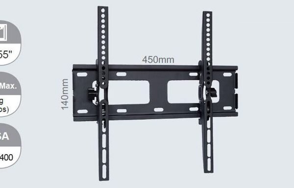 Wall mount medium tilt up to  VESA 400x400 .