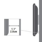 Wall mount large slim up to  VESA 800x400 - Image 3