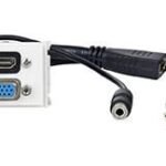 Outlet Panel HDMI + VGA + AUD .