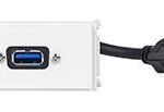 Outlet Panel USB 3.0 (A-A) .