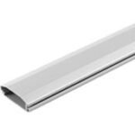 Aluminum Cable Cover Silver,  110x6x2cm .