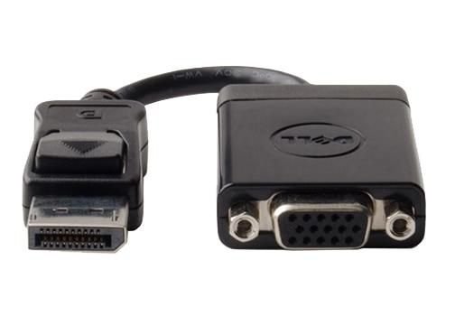 Img_25717589.jpg Display Port to VGA Adapter R74C3, 1 x VGA output - 15 pin HD D-Sub (HD-15), 1 x DisplayPort - 20 pin DisplayPort, Male/Female, Black - Image 1