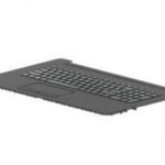 TOP CVR W/KBD STD W/O ODD FR L91025-051, Keyboard, 43.9 cm  (17.3"), French, HP, 470 G7