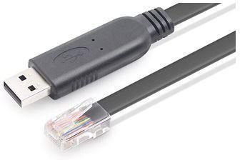 Img_25743956.jpg USB A - RJ45 Console Cable M-M Full support for Windows, MAC and Linux - Image 1