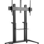 Mobile Stand Trolley black  VESA 1000x600 .