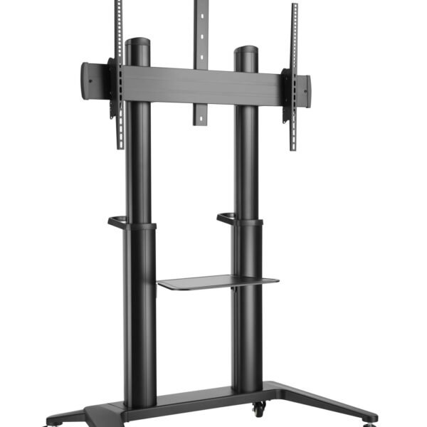 Mobile Stand Trolley black  VESA 1000x600 .