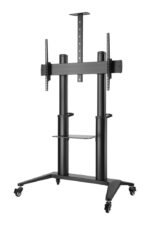 Mobile Stand Trolley black  VESA 1000x600 . - Image 2