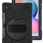 Galaxy Tab S6 Lite  2024/2022/2020 AUSTIN  Defender without built-in screen protector. Black