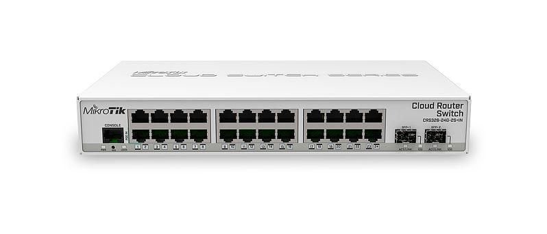 Img_25751931.jpg Cloud Router Switch 326-24G-2S+IN with RouterOS L5 license, desktop case CRS326-24G-2S+IN, Managed, Gigabit Ethernet - Image 1