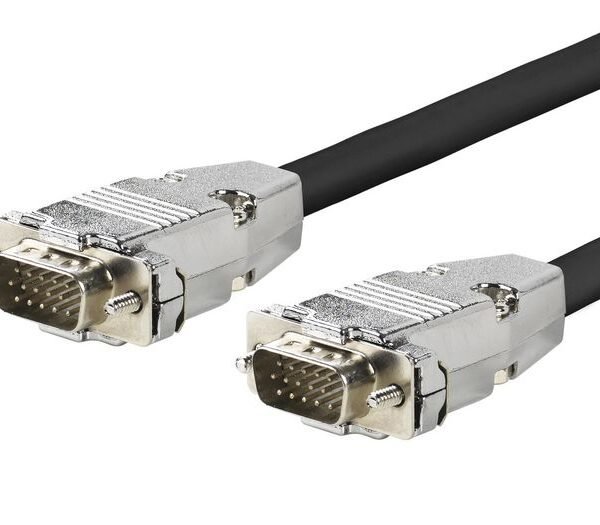 PRO VGA CABLE METAL M-M .