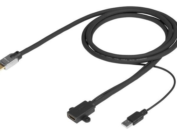 PRO HDMI MALE - FEMALE HDMI  2.0 4K - 2K .