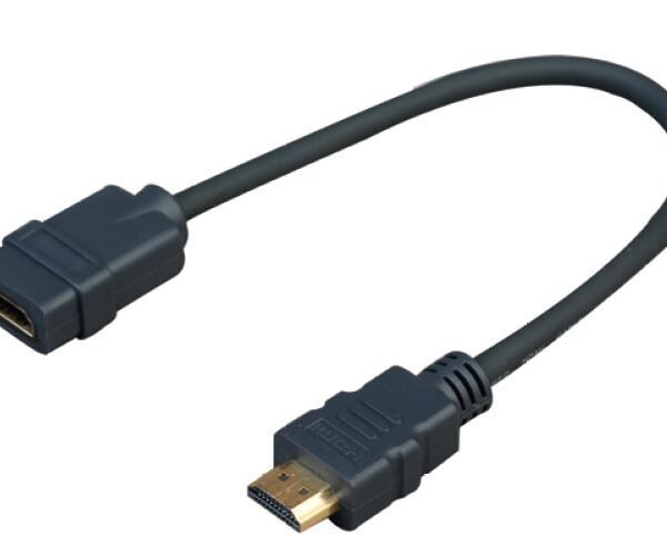 Pro HDMI Male/Female 0,2m .