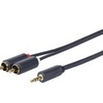 3.5MM - 2 X RCA M-M .