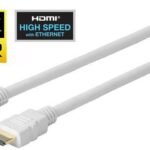 Pro HDMI Cable White 5m Ultra  Flexible .
