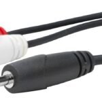 3.5MM Male to RCA Female .