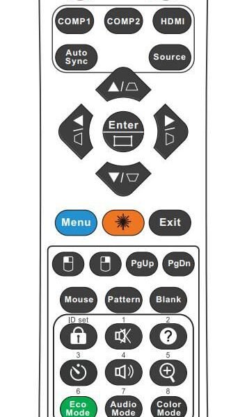 PS700X Remote Control  RC-JS708-190