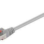 F/UTP CAT6 0.25m Grey PVC Outer Shield : Foil screening 4x2xAWG 27 CCA
