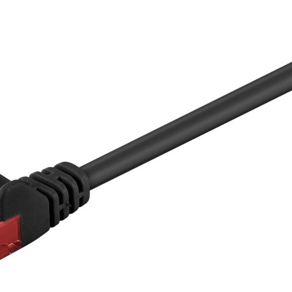 U/UTP CAT6 2M Black PVC Unshielded Network Cable, PVC, 4x2xAWG 26 CCA