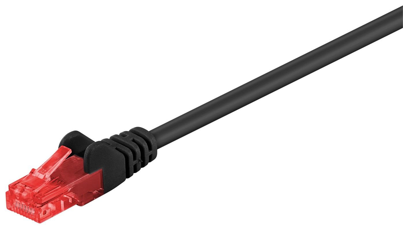 Img_25895271.jpg U/UTP CAT6 2M Black PVC Unshielded Network Cable, PVC, 4x2xAWG 26 CCA - Image 1