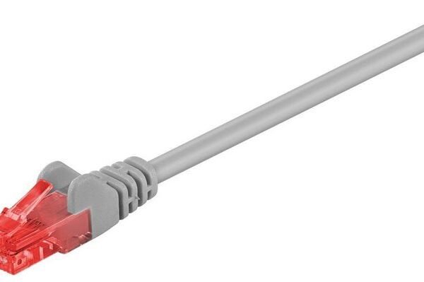 U/UTP CAT6 15M Grey PVC Unshielded Network Cable, PVC, 4x2xAWG 26 CCA