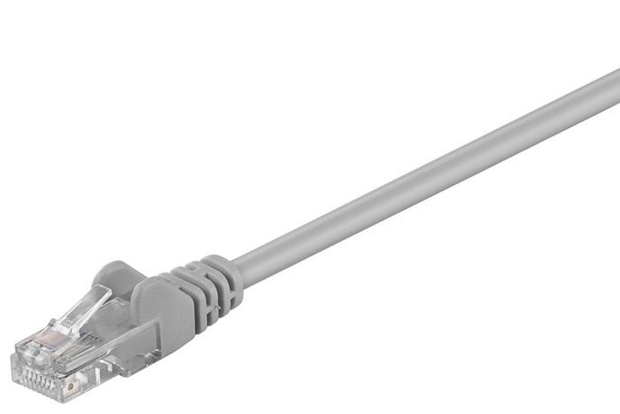 Img_25895300-1 U/UTP CAT5e 0.25M Grey PVC Unshielded Network Cable, PVC, 4x2xAWG 26 CCA - Image 1