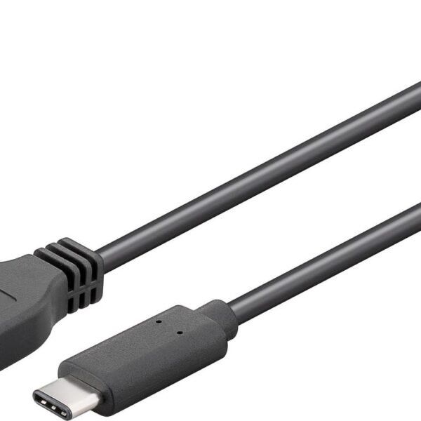 USB 3.2 Gen 1C-A Cable, 2m Black, for synching and  charging, Speed Rate at 5 Gbs