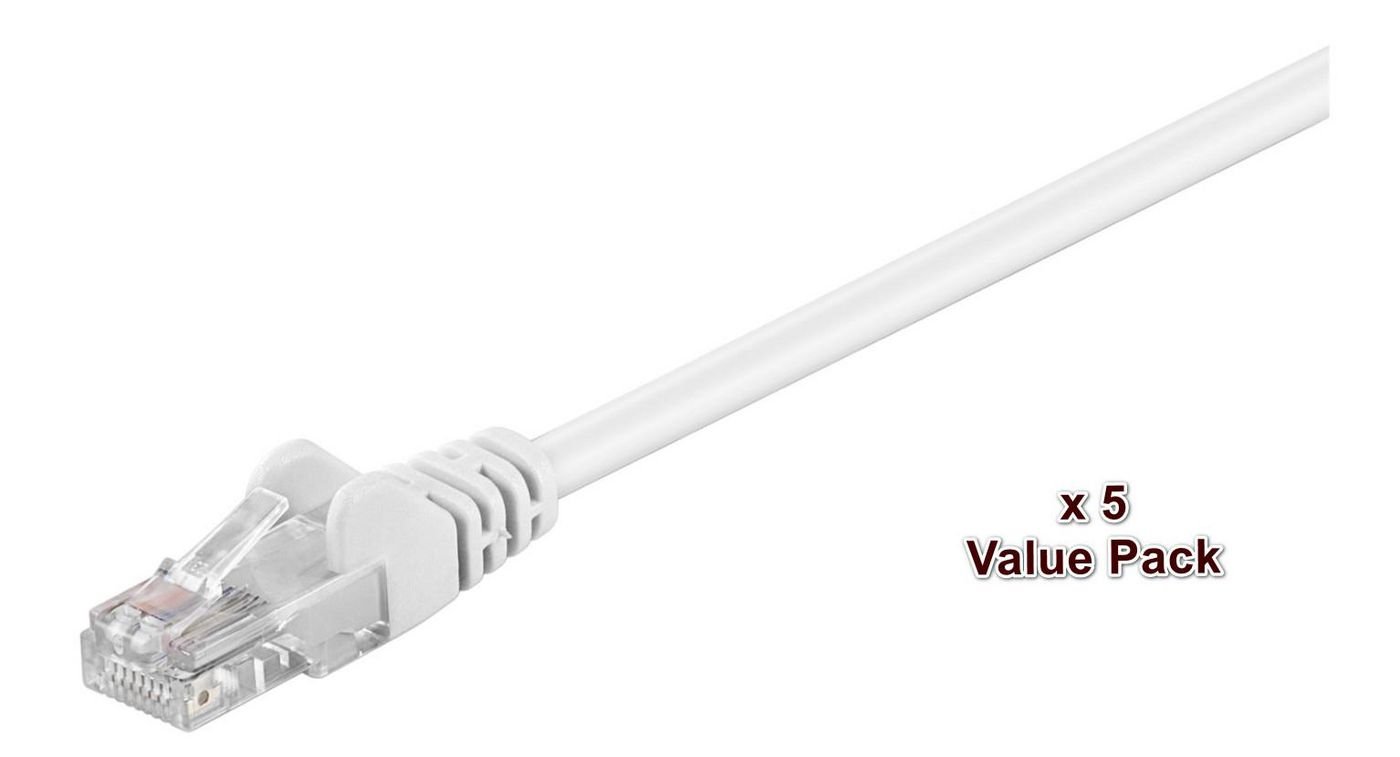 Img_25895644.jpg U/UTP CAT5e 15M White 5 Pack 1 pcs. = 5 pcs. in one box PVC, 4x2xAWG 26 CCA - Image 1