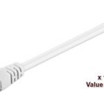 U/UTP CAT5e 0.5m White10 Pack 1 pcs. = 10 pcs. in one bag PVC, 4x2xAWG 26 CCA