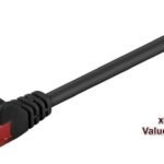 U/UTP CAT6 0.5M Black 10 Pack 1 pcs. = 10 pcs. in one bag Box 40 (x10) pcs, AWG 26, PVC