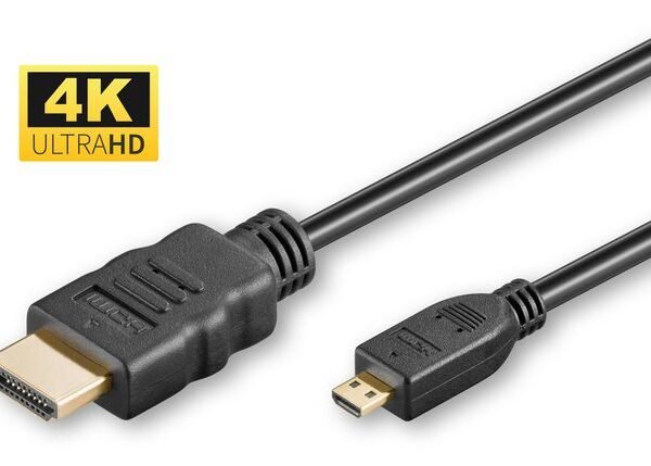 Microconnect 4K HDMI A-D cable, 2m