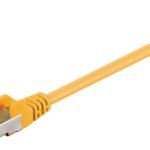 F/UTP CAT6 0.25m Yellow PVC Outer Shield : Foil screening 4x2xAWG 27 CCA