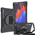 Galaxy Tab S8/S7 AUSTIN  Defender without built-in  screen protector. Black