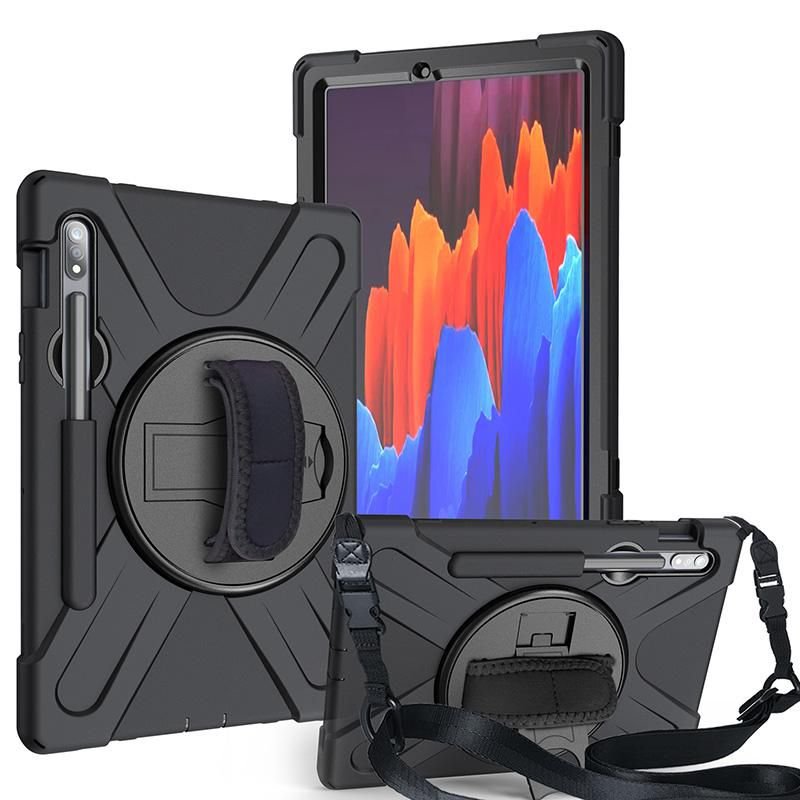 Img_25917850.jpg Galaxy Tab S8/S7 AUSTIN Defender without built-in screen protector. Black - Image 1