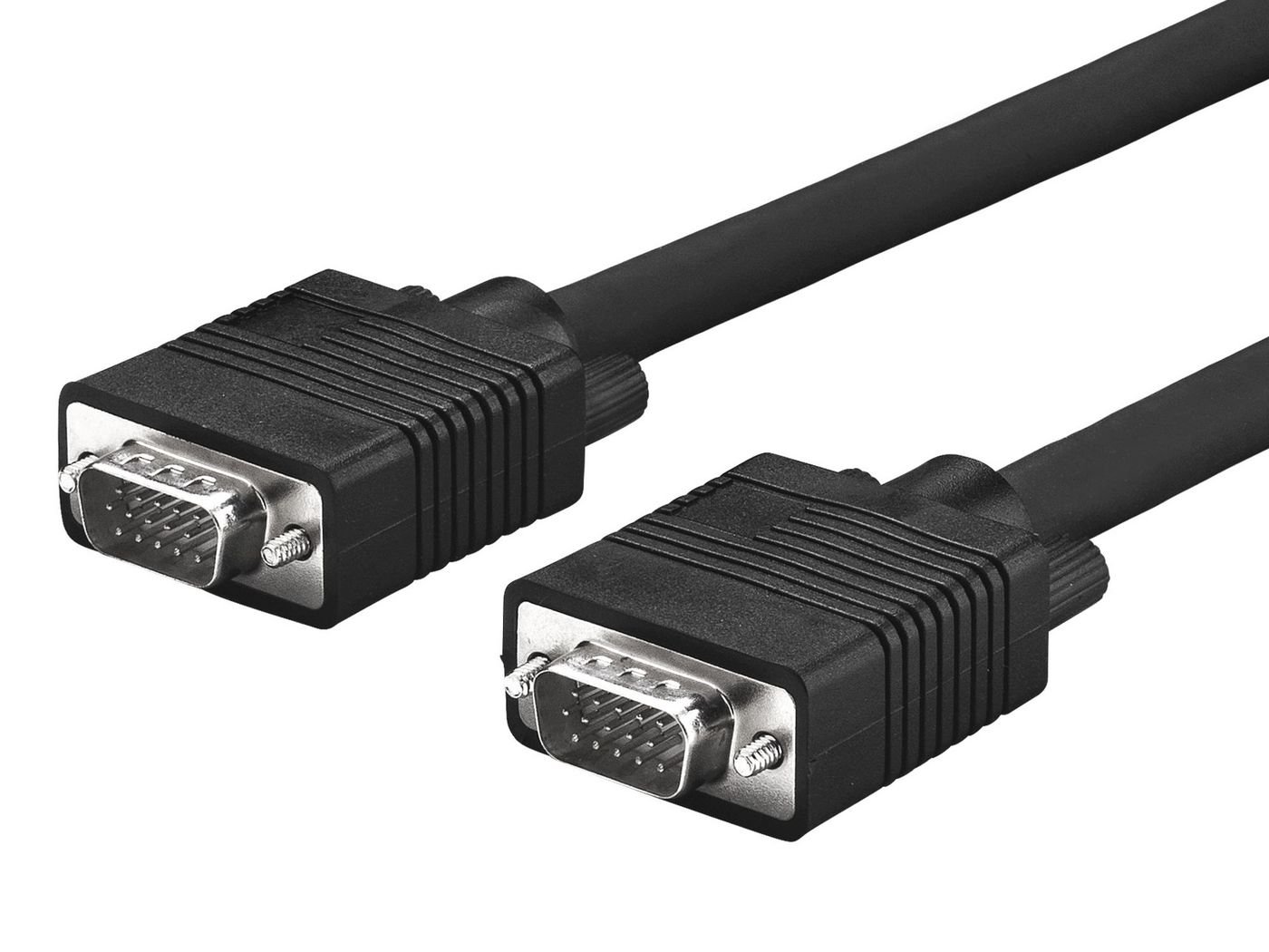 Img_25920728.jpg Full HD SVGA HD15 cable 10m Monitor Cable, Black Resolution : Full HD 1920 x 1080p, Double Shielded - Image 1